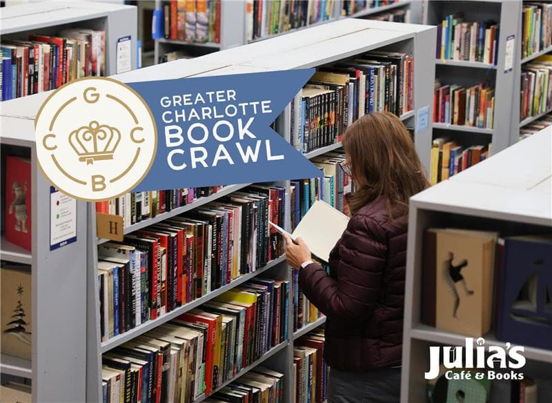 Julia's and the Greater Charlotte Book Crawl